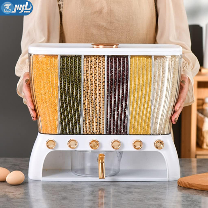 جا حبوباتی شش خانه
