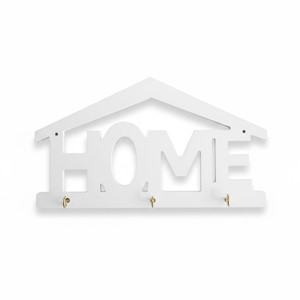 شلف جا کلیدی دیواری طرح Home-7688